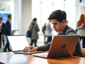 HP ultra-thin 3K laptop