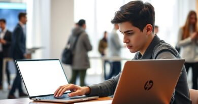 HP ultra-thin 3K laptop