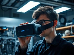 Lighter Headset Improved Cameras